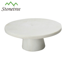 Round marble fruit tray